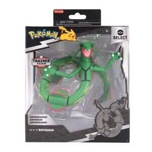 Pokemon Select Super Articulated Rayquaza 6" Action Figure New Sealed Jazwares